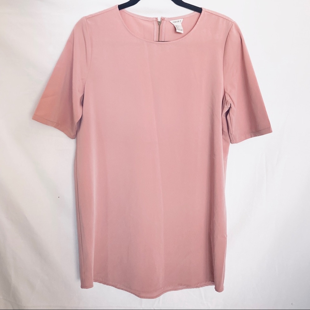 Forever 21 Pink Straight Cut Dress